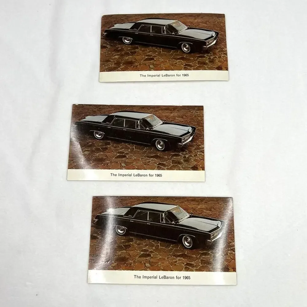 Set of Vintage Imperial LeBaron Postcards